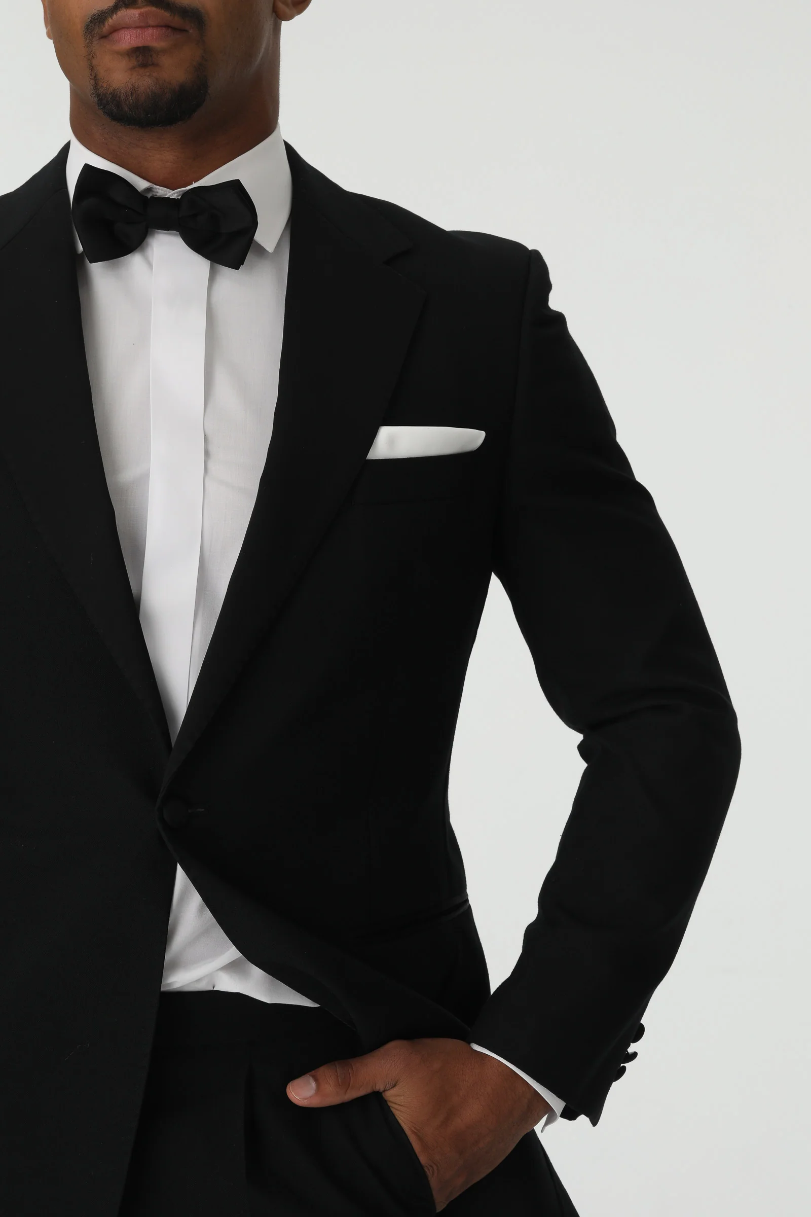 Black Dinner Suit Hire Package - Image 4