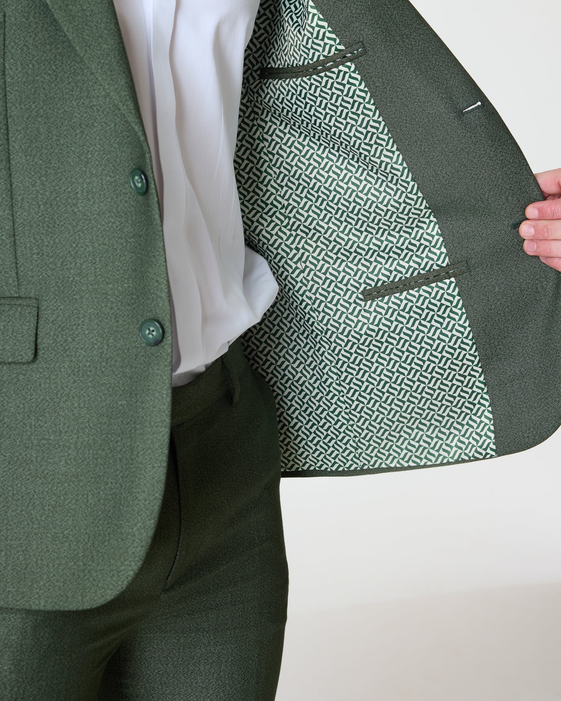 Green Slim Fit Hire Package - Image 7
