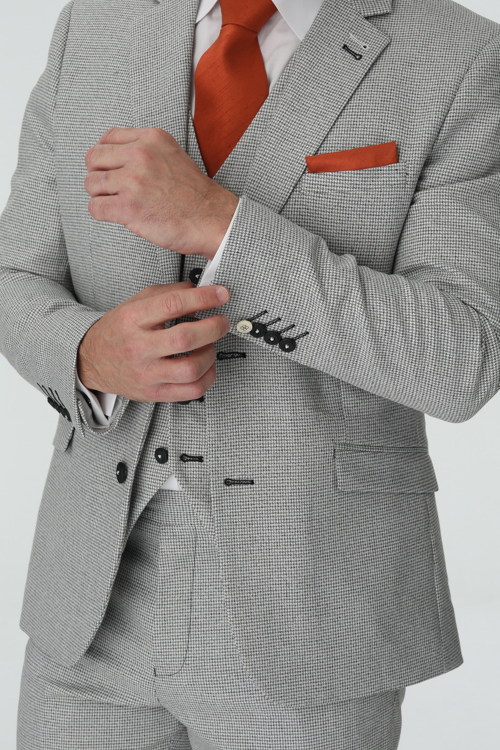 Light Grey Cavani Suit Hire Package - Image 4