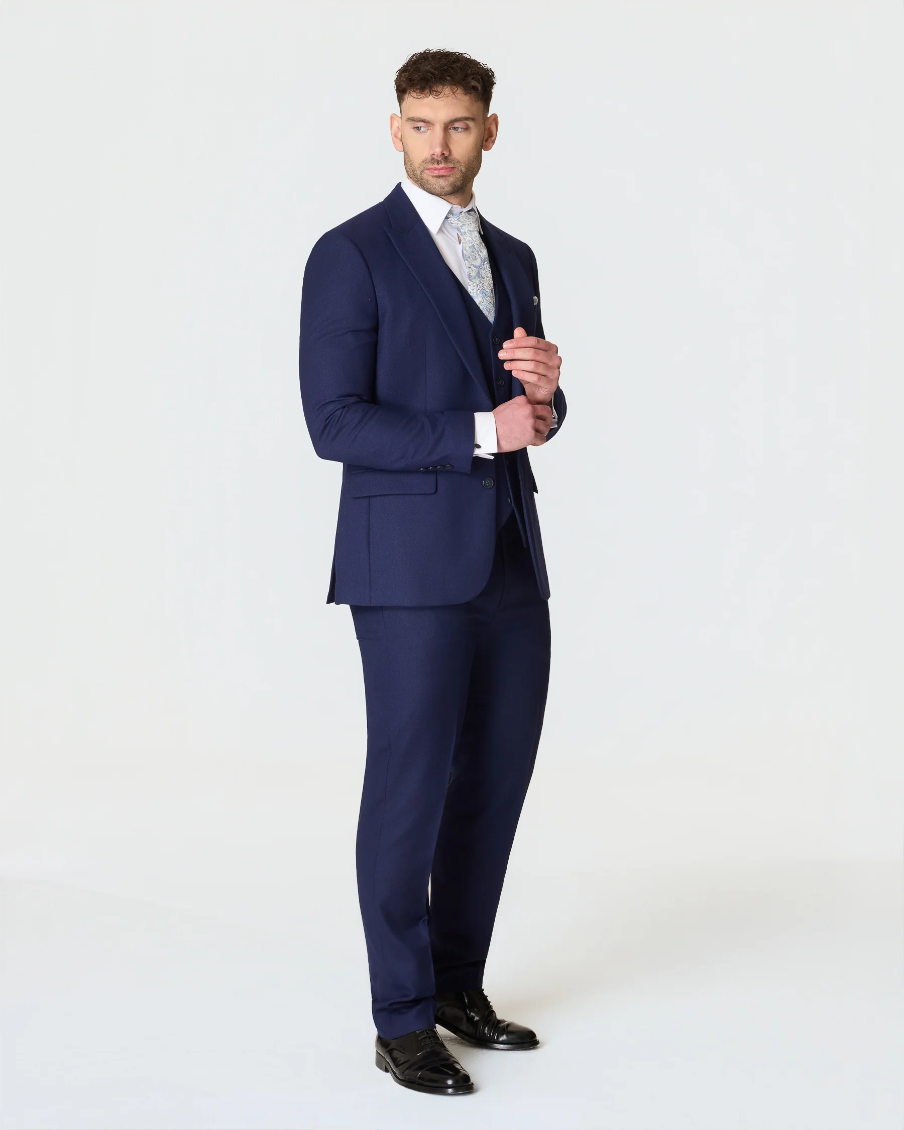 Navy Slim Fit Suit - Image 2