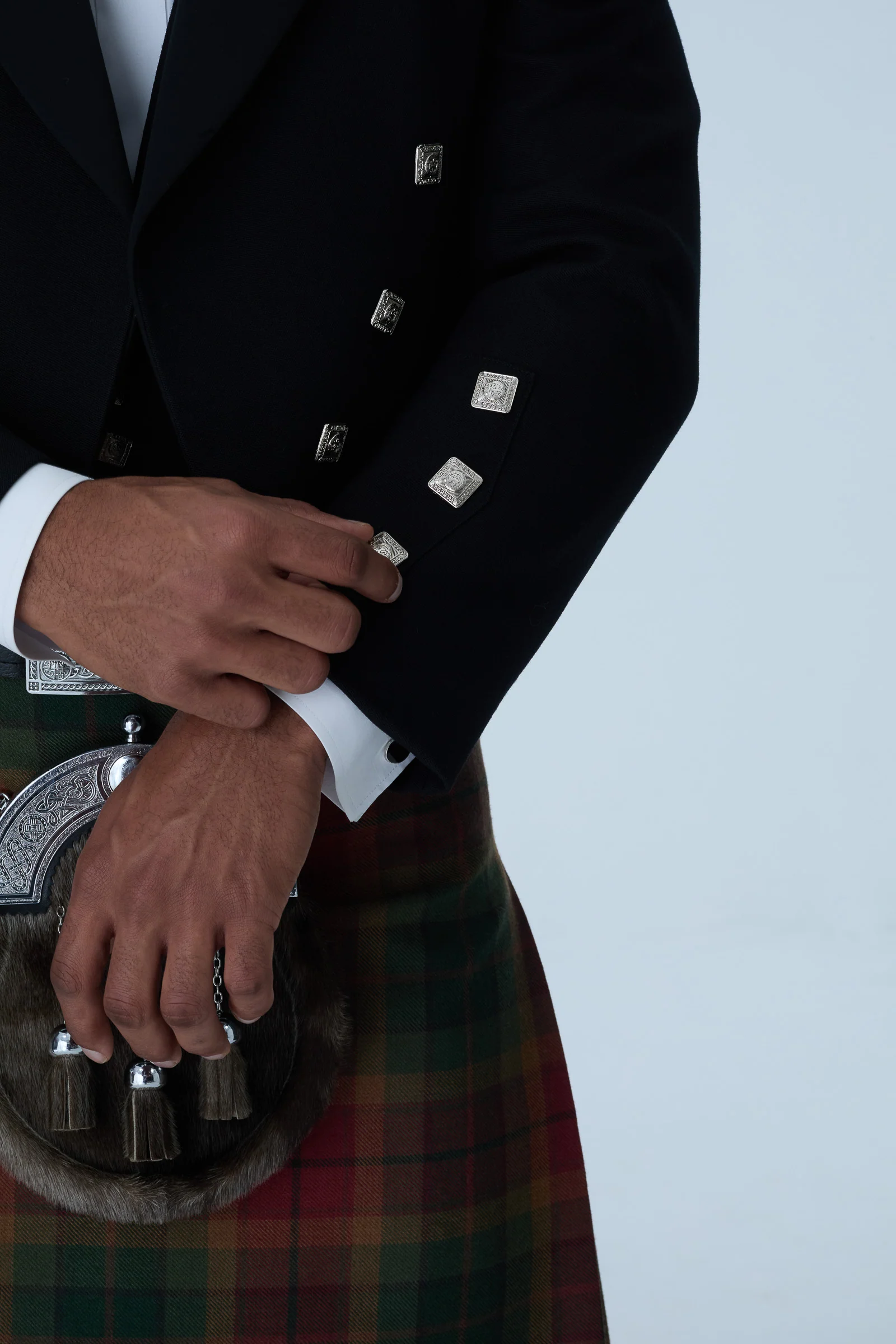 Prince Charlie Jacket & Copper Haze Kilt Hire Package - Image 3