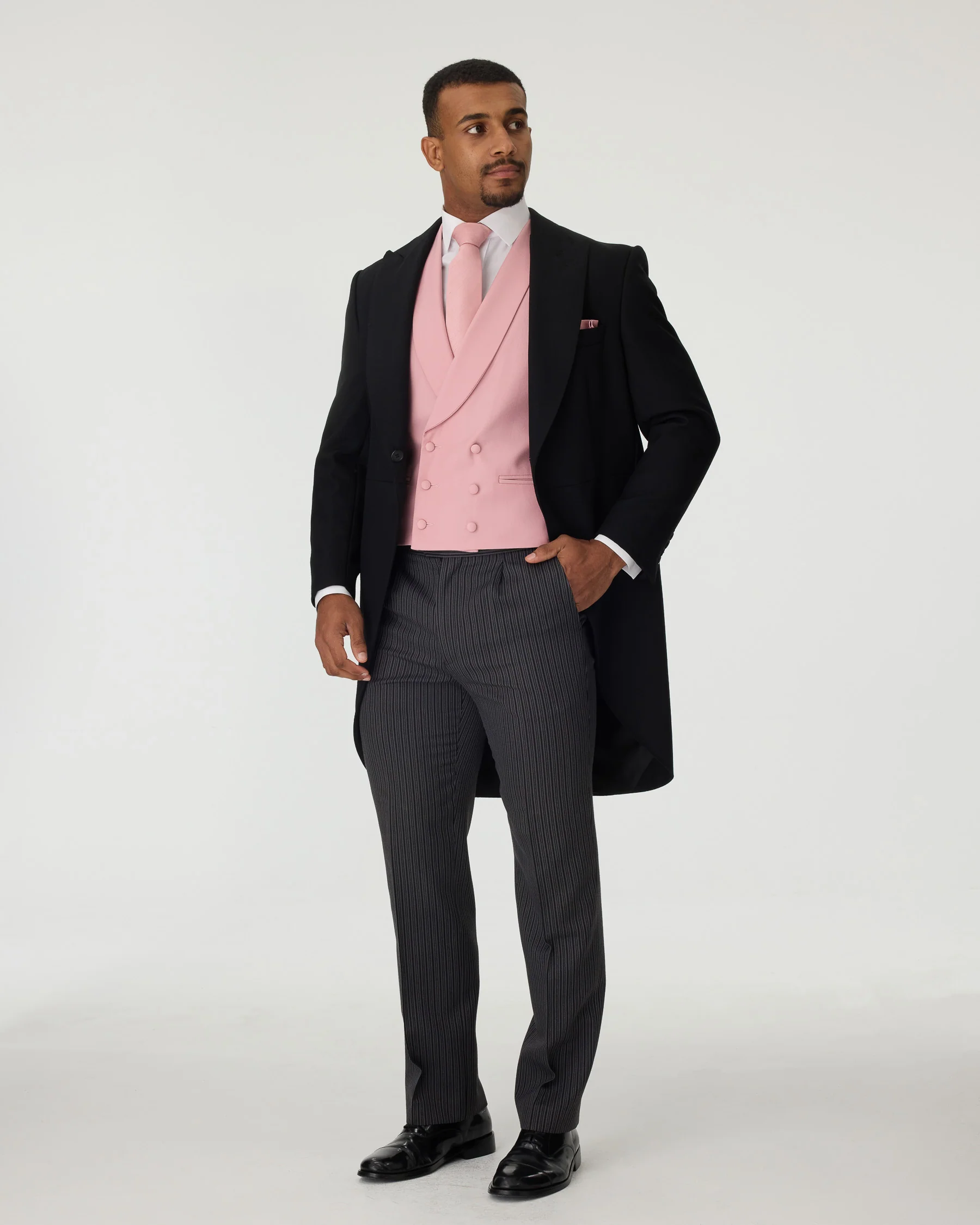 Royal Ascot Morning Suit Package – Pink Waistcoat - Image 3