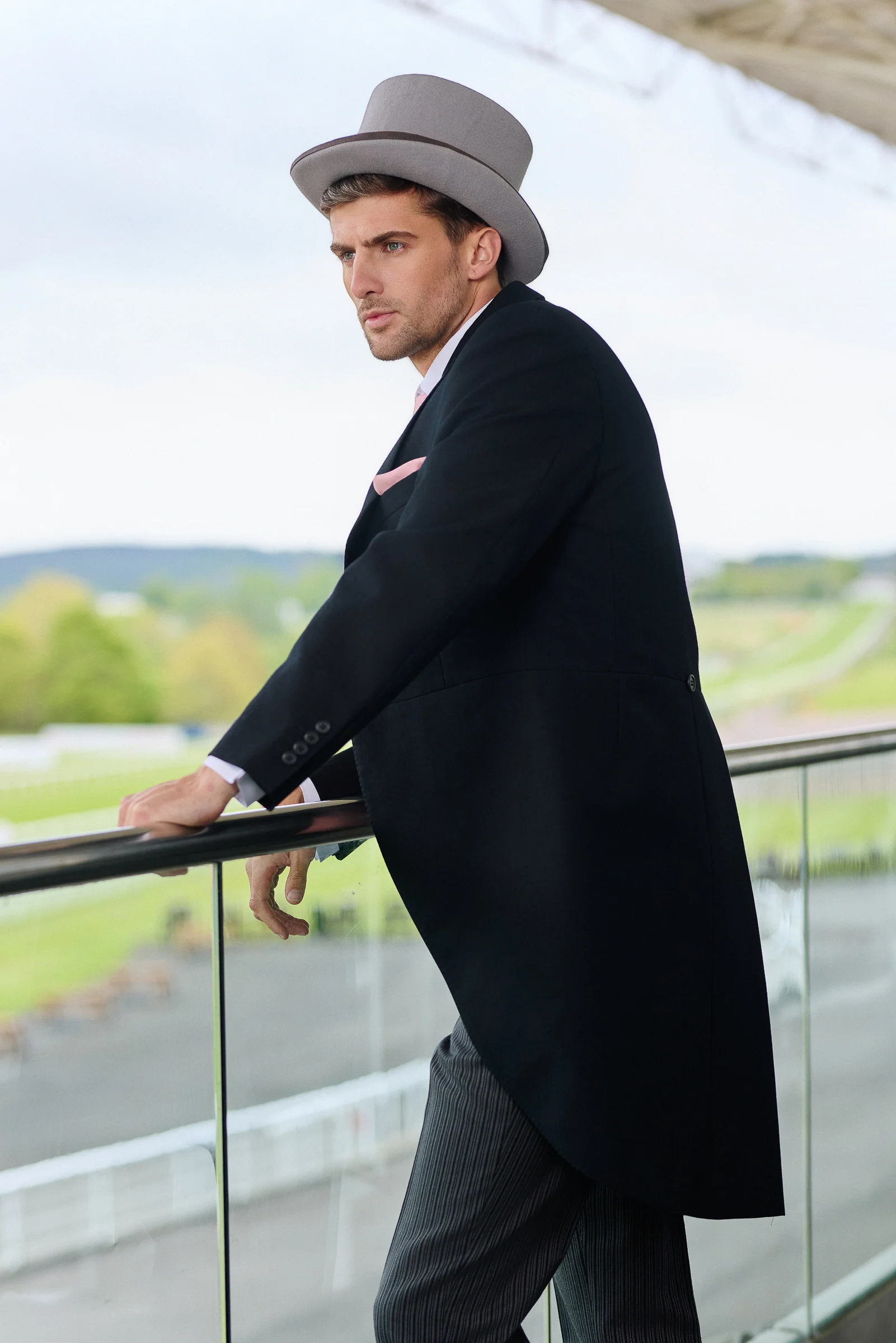 Royal Ascot Morning Suit Package – Pink Waistcoat - Image 8