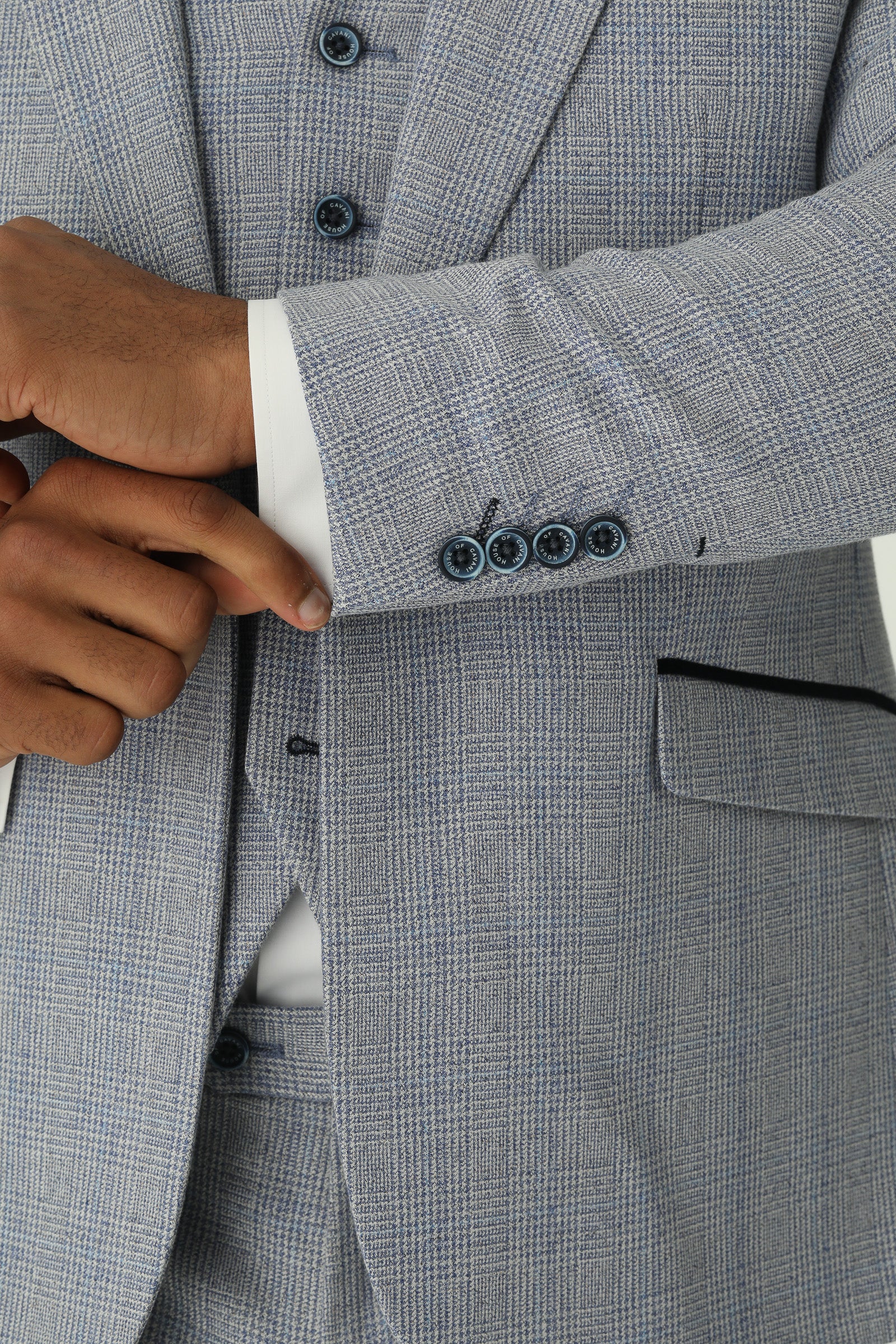 Sky Blue Cavani Suit Hire Package - Image 5